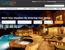 Tablet Screenshot of casago.com